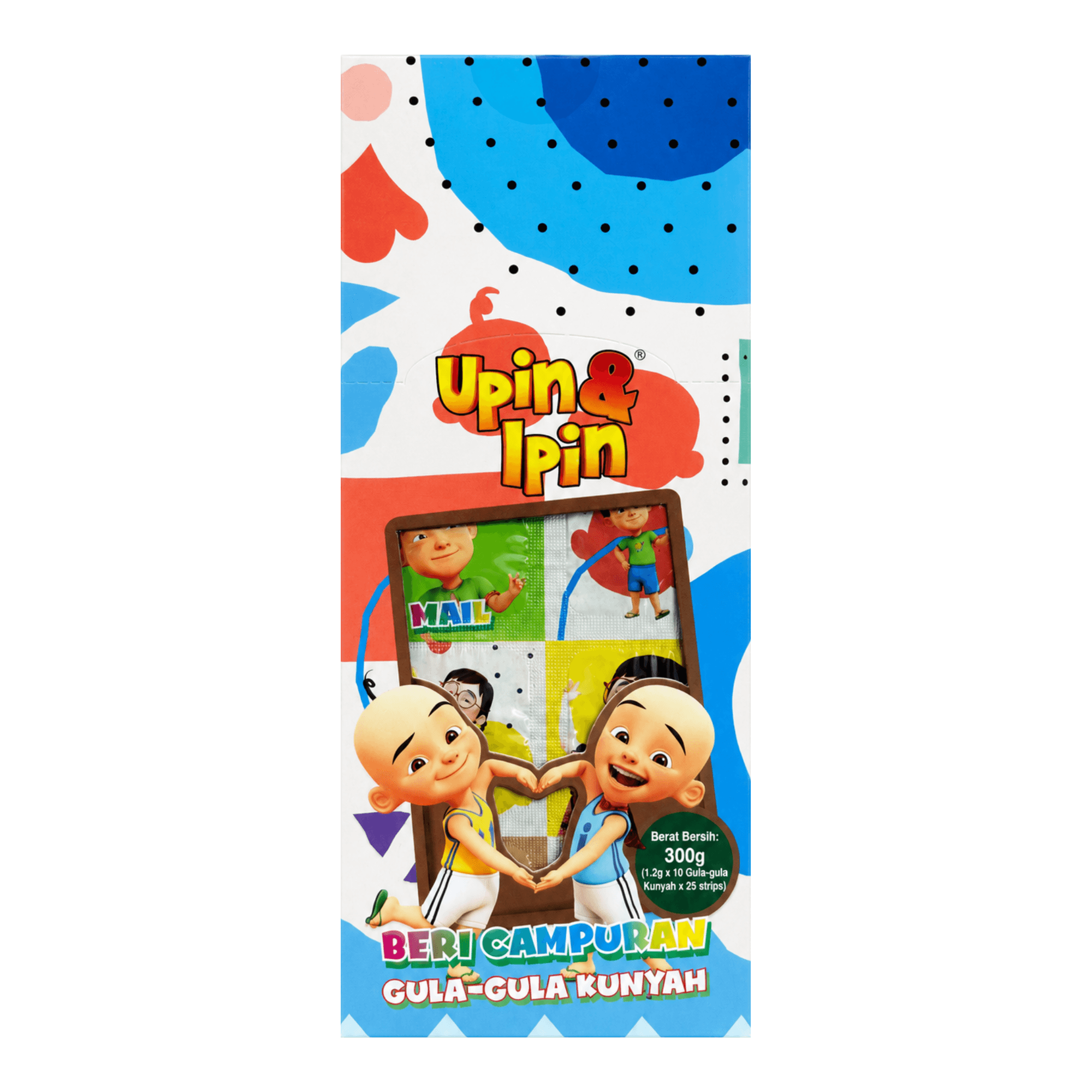 Upin Ipin Mixed Berry Candy Box Front