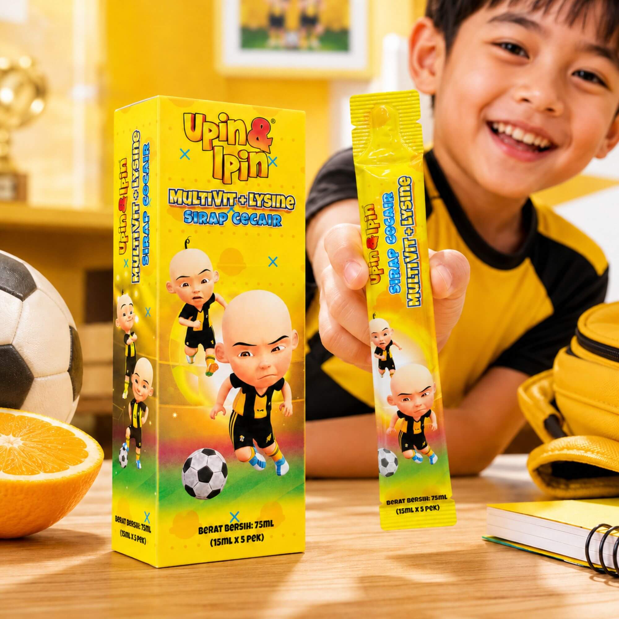 Kid love to consume Upin Ipin Multivit Sachet